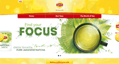 Desktop Screenshot of lipton.com.au